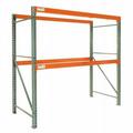 Global Industrial Teardrop Pallet Rack Starter 120 W x 48 D x 120 H