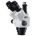 AmScope 7X-45X Simul-Focal Trinocular Zoom Stereo Microscope Head New