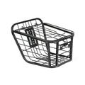 Bike Basket Storage Basket Metal Durable Container Wire Mesh Basket Bike Pannier for Riding Luggage Outdoor Folding Bike