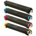 Sharp MX-3610N MX-3640N High Yield Toner Set (4-Color) eToner Brand MX 3610 N MX 3640 N Black Cyan Yellow Magenta