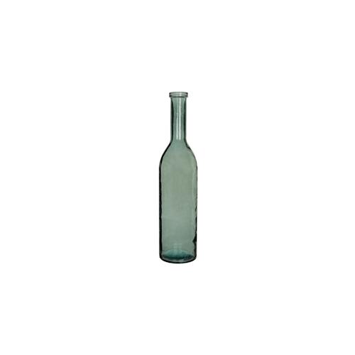 Mica Decorations Rioja Glasflasche – H100 x D 21 cm – Recyceltes Glas – Grün