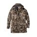 Men's Big & Tall Boulder Creek Fleece-Lined Parka with Detachable Hood and 6 Pockets by Boulder Creek in Woods Camo (Size 2XL) Coat