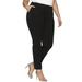 Plus Size Women's 9-To-5 Stretch Work Pant by ELOQUII in Black (Size 22)