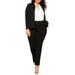 Plus Size Women's 9-To-5 Stretch Work Pant by ELOQUII in Black (Size 24)