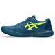 ASICS Men's Gel-Challenger 14 Clay Sneaker, RESTFUL Teal/Safety Yellow, 6 UK