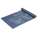 Gaiam Yoga Mat - 5mm Thick Yoga Mat - Non-Slip Exercise Mat for All Types of Yoga, Pilates & Floor Workouts - Textured Grip, Cushioned Support, Variety of Designs (24 x 68 inches long), High Tide