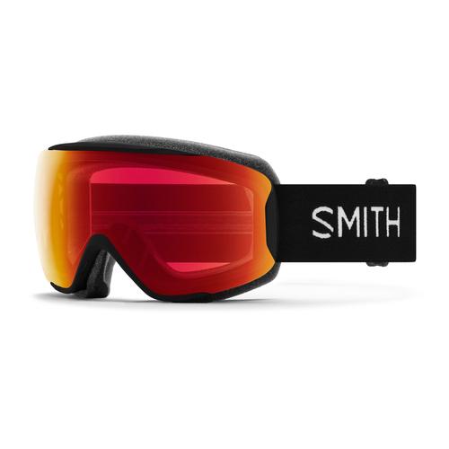 Smith MOMENT Damen-Skibrille Vollrand Monoscheibe Acetat-Gestell, schwarz