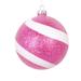 The Holiday Aisle® Flona Christmas Ball Ornament Plastic in Pink | 4.75 H x 4.75 W x 4.75 D in | Wayfair 044537772645408AA36972535DC356F0