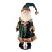 The Holiday Aisle® 24" Emerald Green Velvet Santa Doll w/ Stand | 24 H x 7 W x 8 D in | Wayfair 2F70088E5C154AE88DC490447DF16732