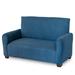 Isabelle & Max™ Burchette Club Sofa Polyester in Blue | 22 H x 36 W x 19 D in | Wayfair B24D09A049554E08B628DF3D4670E048