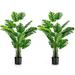 Primrue Dozier 60" Faux Palm Tree in Pot Plastic | 60 H x 20 W x 7.5 D in | Wayfair C61ED07135C24698A28CC92F70A1D83E