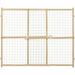 MidWest Wire Mesh Wood Presuure Mount Pet Safety Gate [Dog Security Gates Wood & Wire] 32 tall - 1 count
