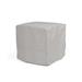 Covermates Square Firepit Top Cover - Heavy-Duty Polyester Weather Resistant Drawcord Hem Fire Pit Covers-Ripstop Grey
