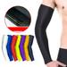 1Pair Unisex UV Protection Sleeves Arm Cooling Sleeves Ice Silk Arm Sleeves Arm Cover Sleeves for Cycling Jogging Outdoors Wearing