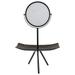 Vanity Desk Mirror with Jewelry Tray European Style Desktop Makeup Mirror