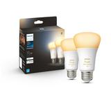 Philips Hue 2-Pack E26 Smart LED Bulbs White 75 Watts