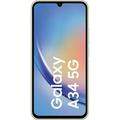 Samsung Galaxy A34 Dual-SIM 128GB ROM + 6GB RAM (Only GSM | No CDMA) Factory Unlocked 5G Smartphone (Awesome Lime) - International Version