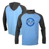 Men's Levelwear Powder Blue/Charcoal Toronto Blue Jays Uproar Farm Team Pullover Hoodie