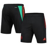 Men's adidas Black Manchester United 2023/24 Training AEROREADY Shorts