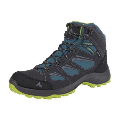 Wanderschuh MCKINLEY "Discover III MID AQX", Gr. 44, blau (petrol), Leder, sportlich, Schuhe