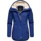 Winterjacke MARIKOO "Bikoo" Gr. XS (34), blau (royalblau) Damen Jacken Winterjacken