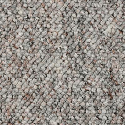 Teppichboden BODENMEISTER "Korfu, Schlinge - meliert, Made in Netherlands", grau (grau weiß), B:300cm H:7,5mm L:600cm, Polypropylen, Teppiche, Wohnzimmer, Kinderzimmer, Schlafzimmer, Breite 200/300/400/500 cm Image