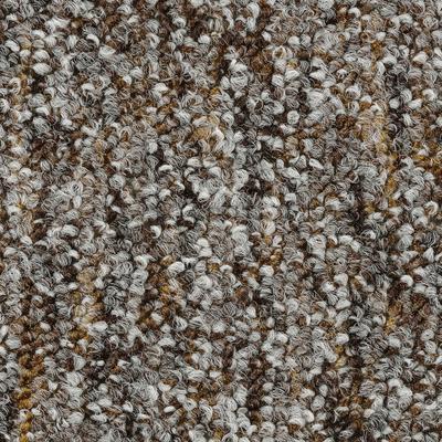 Teppichboden BODENMEISTER "Heilbronn, Schlinge - meliert, Made in Belgium", braun (braun grau), B:300cm H:7,2mm L:800cm, Polyamid, Teppiche, Wohnzimmer, Kinderzimmer, Schlafzimmer, Breite 200/300/400/500 cm Image