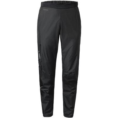 VAUDE Damen Regenhose Wo Kuro Rain Pants, Größe 38 in schwarz