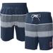 Men's G-III Sports by Carl Banks Navy Cleveland Guardians Coastline Volley Swim Shorts