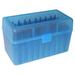 Mtm Case-Gard Flip Top Rifle Ammo Boxes - Flip Top Rifle Ammo Box 223-Ruger 6x47 50 Round Blue