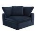 Clay Corner Chair Performance Fabric Nocturnal Sky - Moe's Home Collection YJ-1000-46
