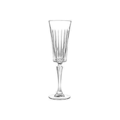 Steelite 677RCR386 7 oz RCR Crystal Timeless Champagne Flute Glass, Clear