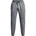 UNDER ARMOUR Herren Sporthose UA ESSENTIAL FLEECE JOGGER, Größe S in Grau