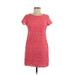 Banana Republic Factory Store Casual Dress - Shift: Pink Dresses - Women's Size 2 Petite