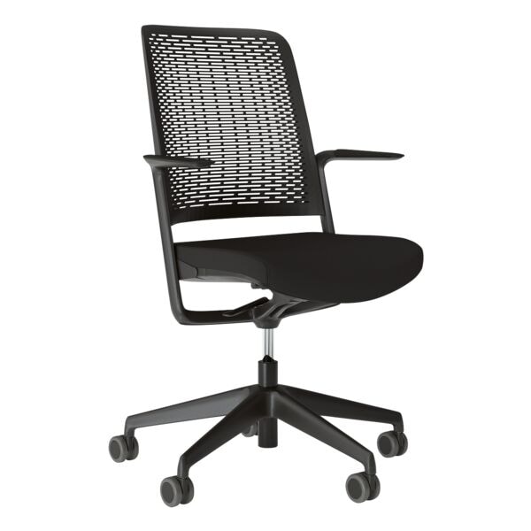 Nowy Styl Bürostuhl »WITHME« mit Armlehnen schwarz, 46 cm