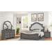 Grace Traditional Style 4PC/5PC Bedroom Set with Classic Accents and Heirloom Appeal