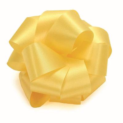 1 5/16 inch x 100 Yds Yellow Satin Ribbon