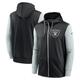 Las Vegas Raiders Nike Therma Full Zip Hoodie - Mens