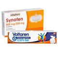 Synofen 500 mg/200 mg Filmtabletten & Voltaren Schmerzgel forte 23,2, mg/g 1 St Set