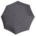 Knirps A.200 Medium Duomatic Pocket Umbrella - Compact and Storm Resistant - Wind Tunnel Tested, Trust Caviar, One Size
