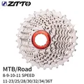 ZTTO-Cassette de vélo de route VTT 8 vitesses 9 vitesses 10 vitesses 11/12 vitesses 11V 25T