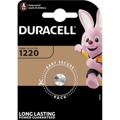 Duracell Knopfzelle CR 1220 3 V 1 St. 35 mAh Lithium DL1220 Image