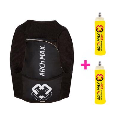 ARCh MAX Unisex Hydration Vest- 12L - inkl. 2 Stück schwarz