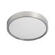 Plafonnier led salle de bain chrome mat