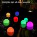 Floating Pool Lights LED Ball Hot Tub Accessories Remote Control Ball Lights for Above Ground Pool Party Decoration/4 PCS