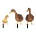 3x Animals Duck Statue Stakes Garden Poultry Statue Sign Garden Decor Farm Animal Yard Stakes Lifelike Animal Statues for Yard Front Porch