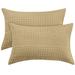 Cotton Waffle Pillowcases 2 Pack