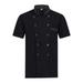 Unisex Chef Jacket Short Sleeve Restaurant Men Women Coat Workwear Black M