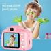 1080P Kids Digital Camera for Best Birthday Festival Gift Colorful Toy Children Recharged Camera for 3-10 Year Old Boys Girls Toddler Cute Multi-Functional Camera with 2 Inch Screen