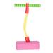 Bounce Pogo Stick Jumper Bouncy Toy for Toddlers Fun Hopper for Children Kids (Rosy)